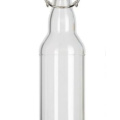 Бутылка бугельная с пробкой, бесцветное стекло 0,5 л